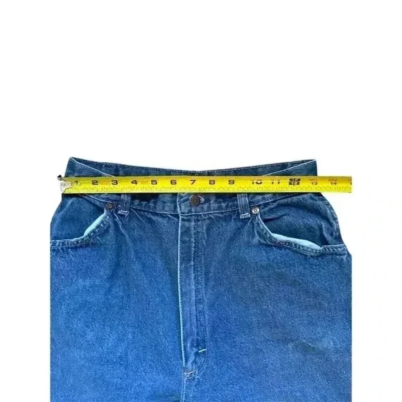 Vintage Sears Women's High Rise Blue Jeans 14 - Picture 7 of 11